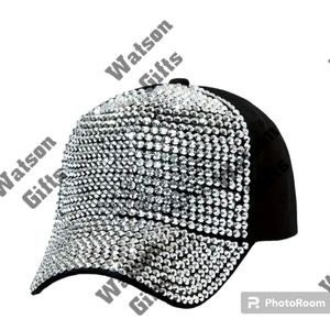 Women's Rinestone Sports Fashion Cap Ajustable